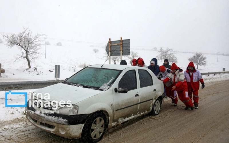 Relief work underway as floods and snow leave 9 dead across Iran