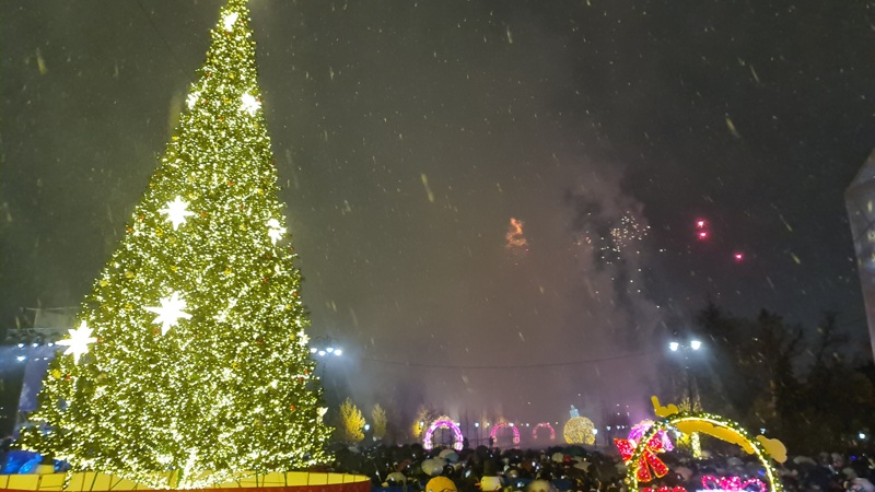 Алматылықтар 2026 жылды қалай қарсы алды