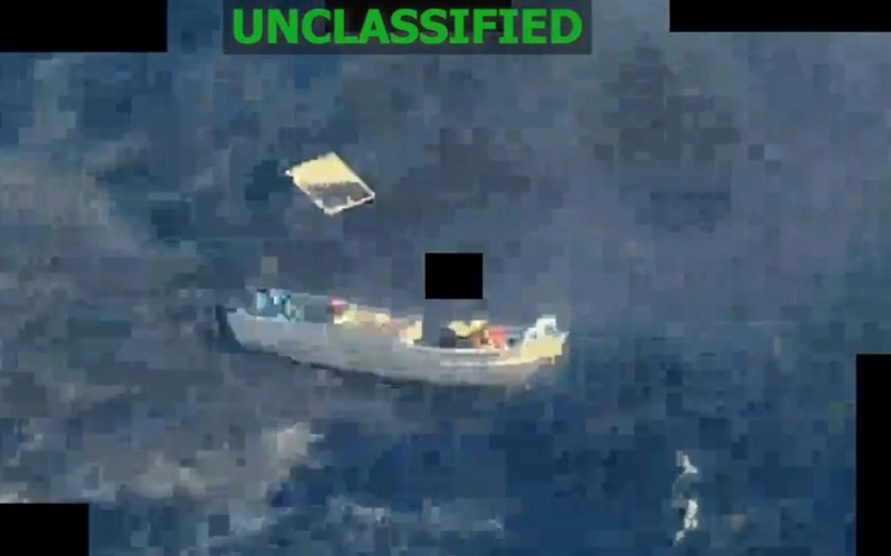 US strikes kill eight on vessels linked to narcotics trade