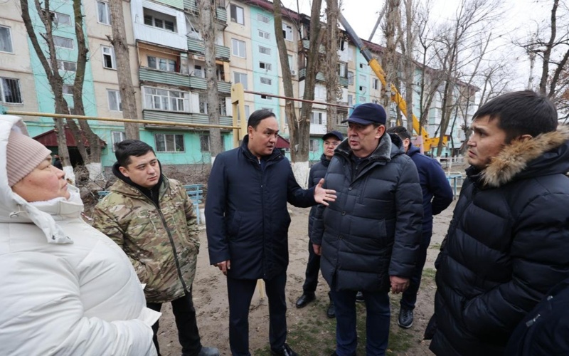 В Таразе после пожара в многоэтажке объявили ЧС на объекте