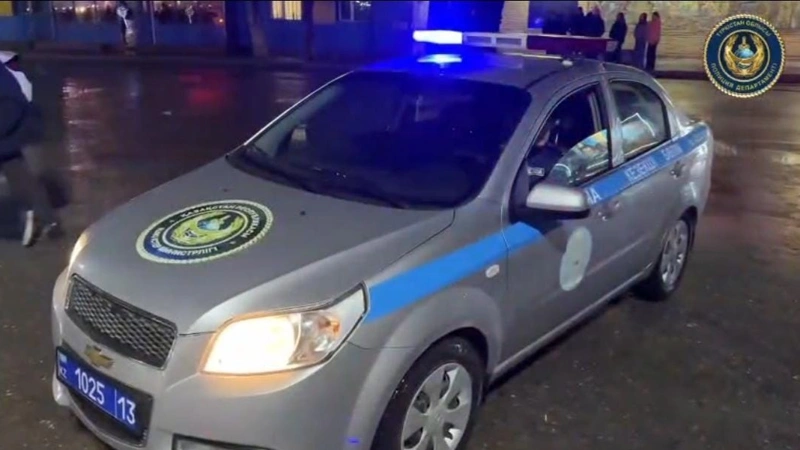 Túrkistan oblysynda Jańa jyl túni polıtsııaǵa 400-den asa qońyraý tústi