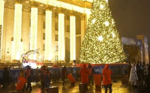 Almaty jańa jyldy «Taza Qazaqstan» aktsııasymen bastady