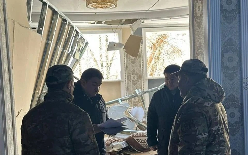 Взрыв газа в Кентау