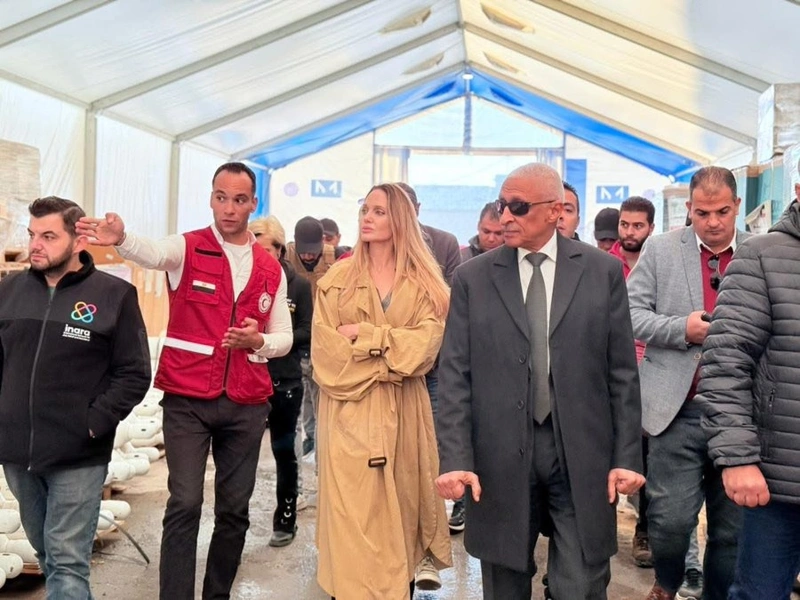 Анджелина Джоли, Газа