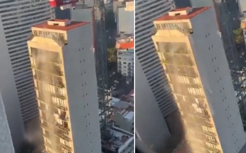 Землетрясение в Мексике прервало пресс-конференцию президента