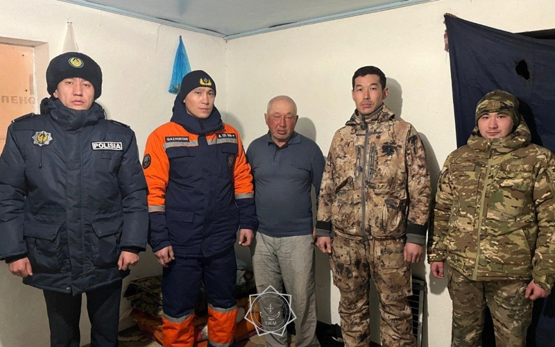 Jambyl oblysynda Jańa jyl qarsańynda joǵalǵan adam aman-esen tabyldy