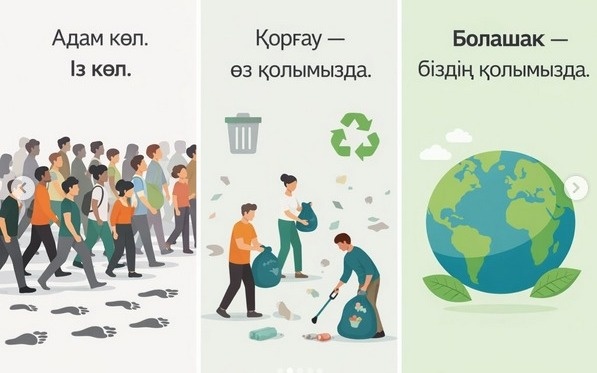 Общегородской экологический челлендж начался среди школьников Алматы