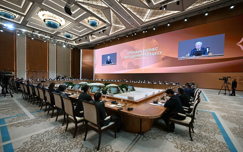 встреча Токаева с бизнесменами