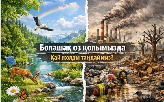 Общегородской экологический челлендж начался среди школьников Алматы