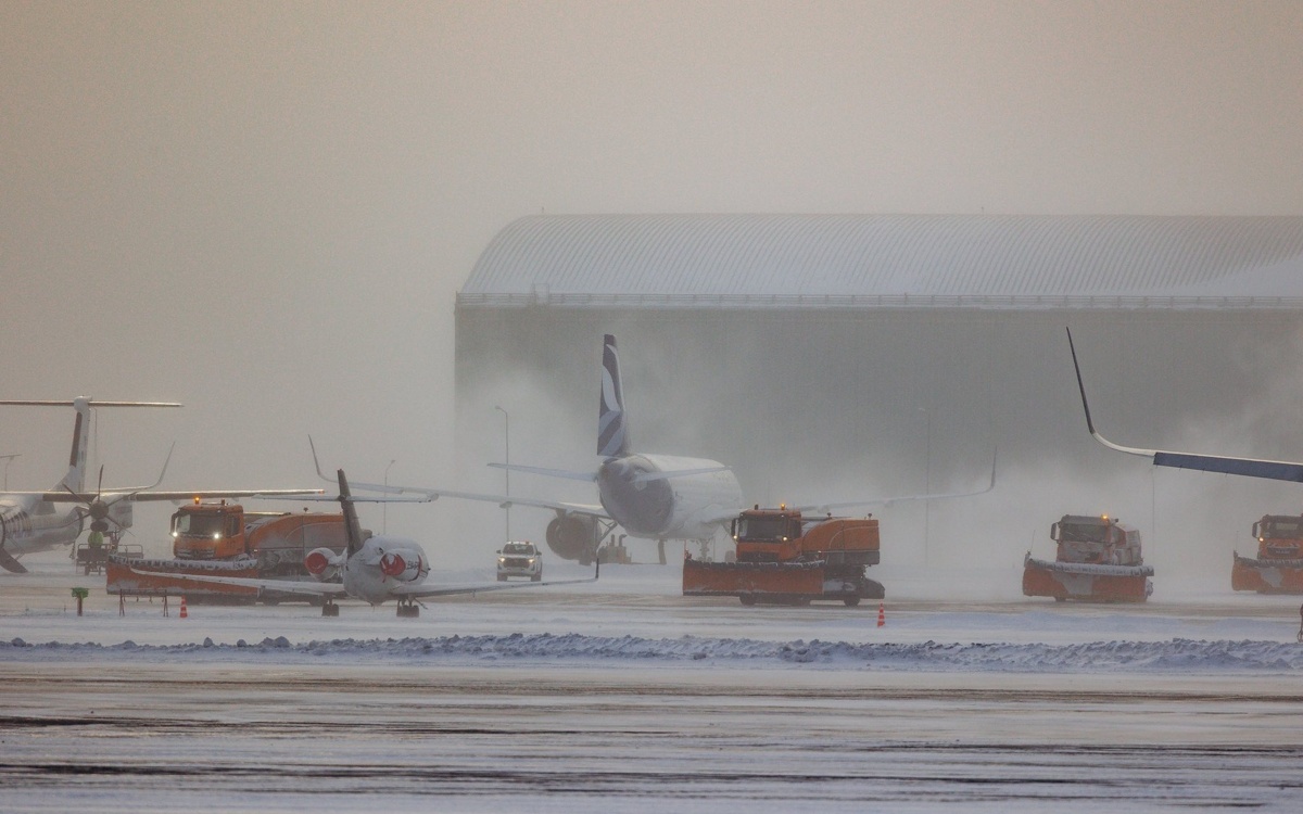 Bad weather causes flight delays at Astana's airport