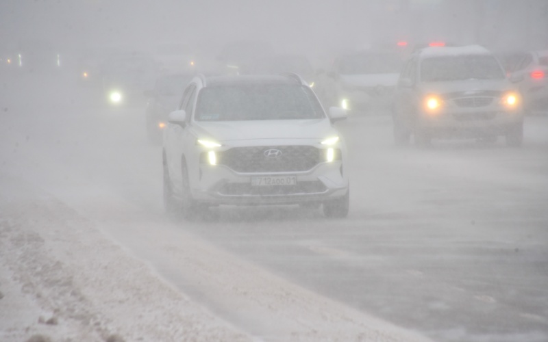 Метель в Астане