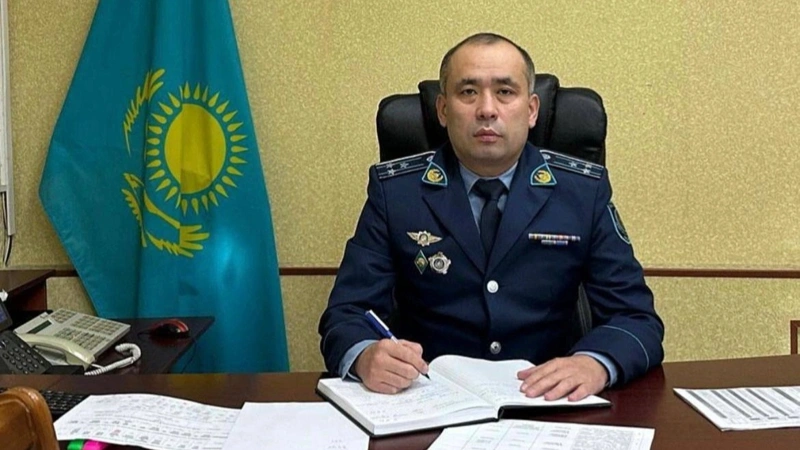 ҰҚК Шымкенттегі аудандық полиция басқармасы басшысының ұсталғанын растады