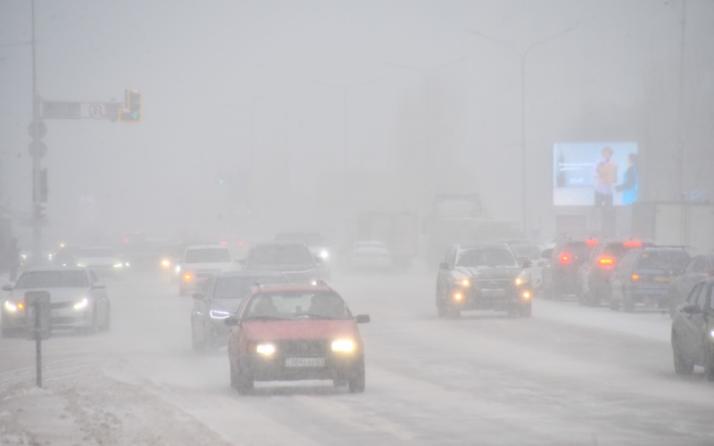 Метель в Астане