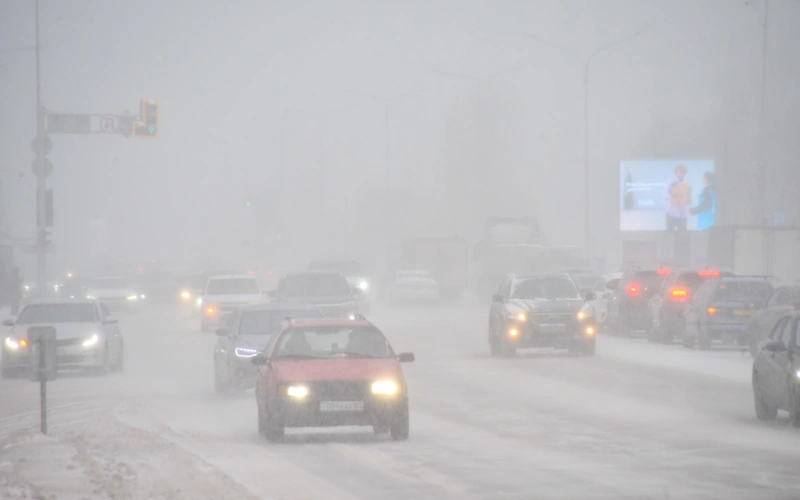 Метель в Астане