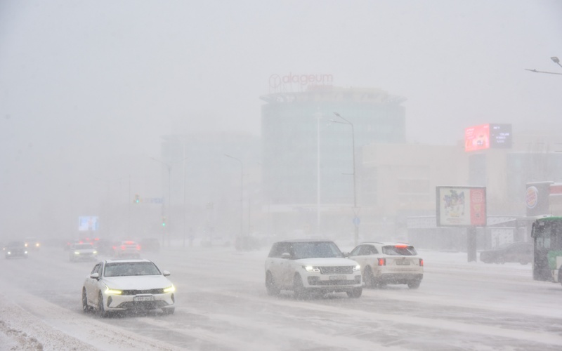 Метель в Астане