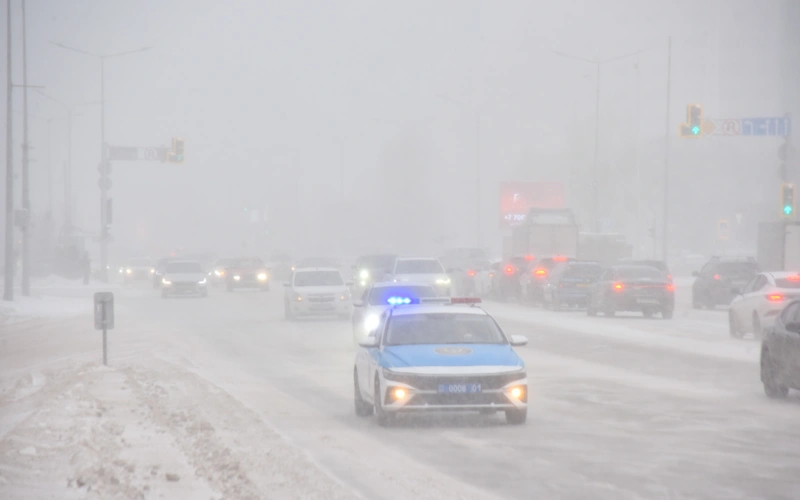 Метель в Астане
