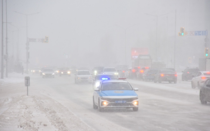 Метель в Астане