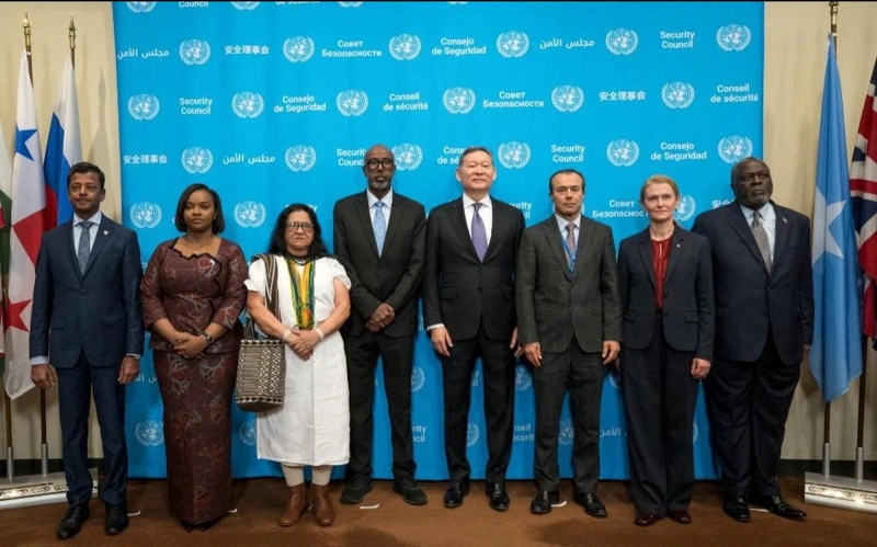 Қазақстан БҰҰ Қауіпсіздік Кеңесіне жаңа мүше-мемлекеттердің туларын орнату рәсімін өткізді