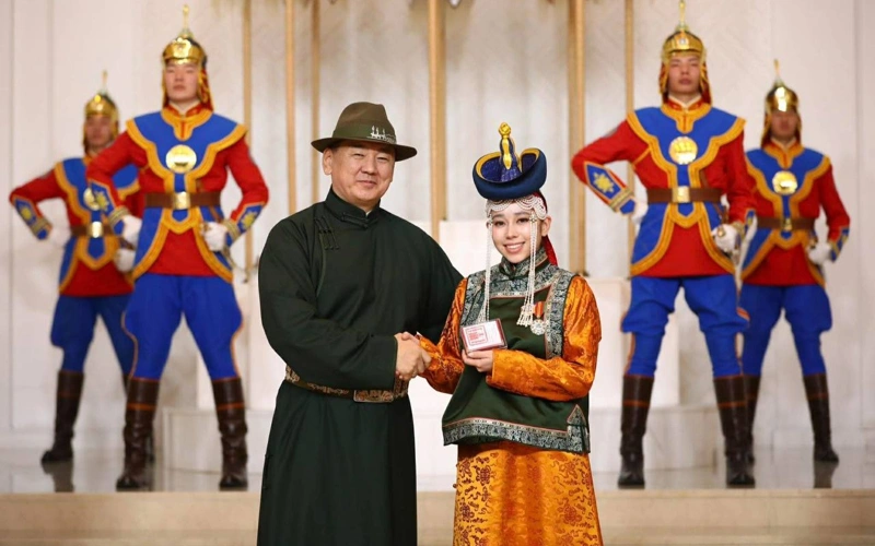 Silk Way Star laureate Michelle Joseph awarded Mongolia's revered state honor