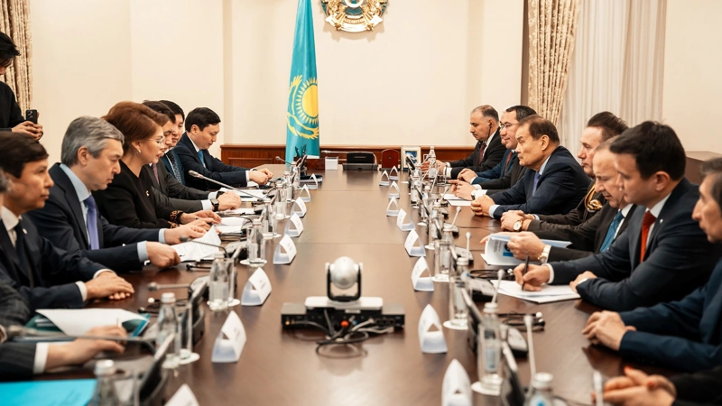 Аида Балаева встретилась с участниками Генассамблеи тюркских торгово-промышленных палат