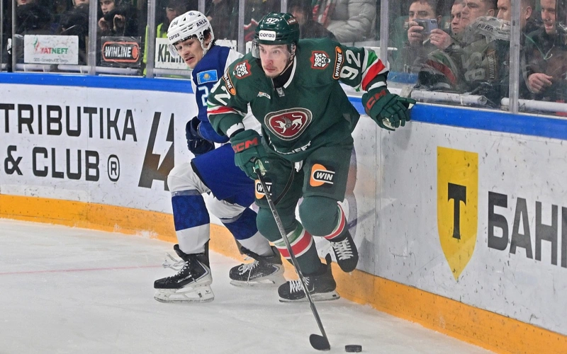 QHL: «Barys» Reseıde «Ak Bars» komandasynan jeńilip qaldy