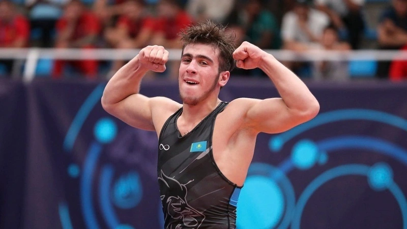 Kazakhstani athlete wins Greco-Roman Wrestling gold in Türkiye