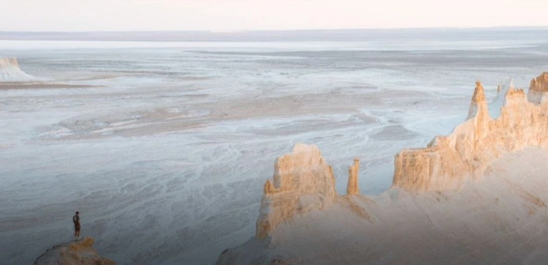 Жібек жолының айға ұқсас пейзаждары: The Washington Post назары Маңғыстауда