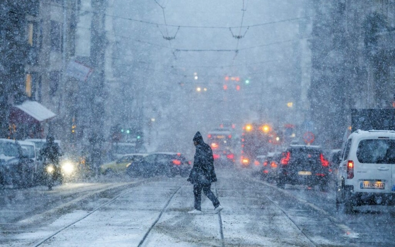 Шторм Горетти обрушился на Францию и Бельгию 