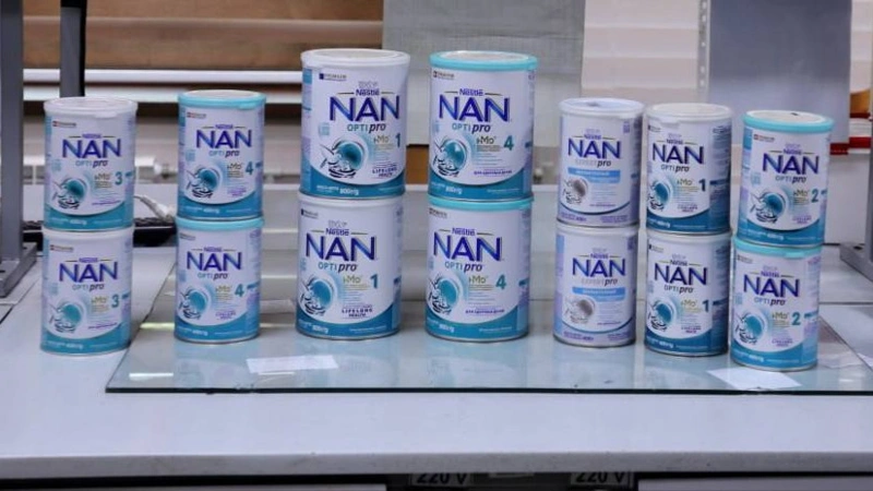 Tajikistan halts sales of Nestle NAN infant formula