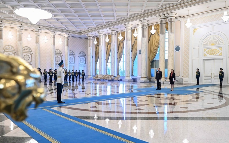 Касым-Жомарт Токаев принял верительные грамоты послов США и Болгарии