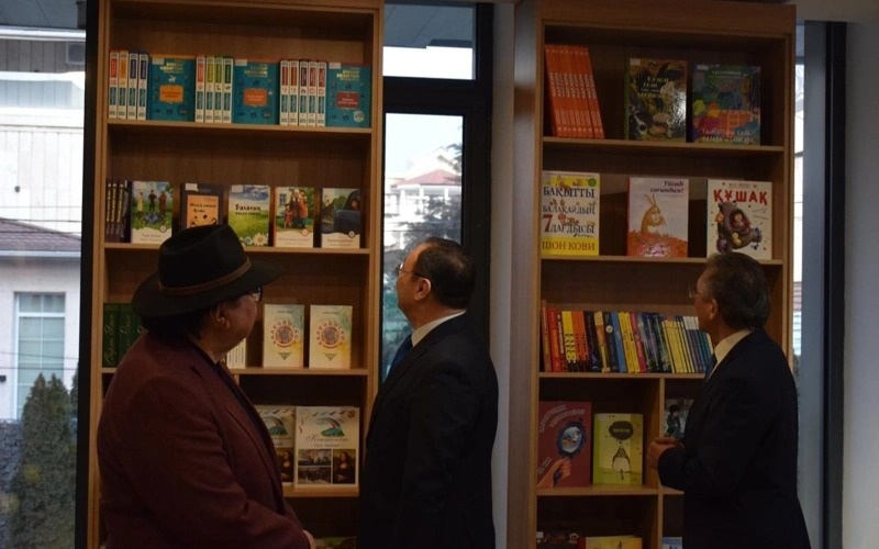 Another new-format city library opens its doors in Almaty Another new-format city library opens its doors in Almaty