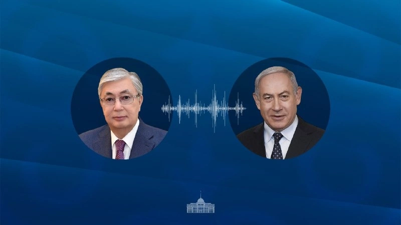 Prezıdent Bınıamın Netanıahýmen telefon arqyly sóılesti