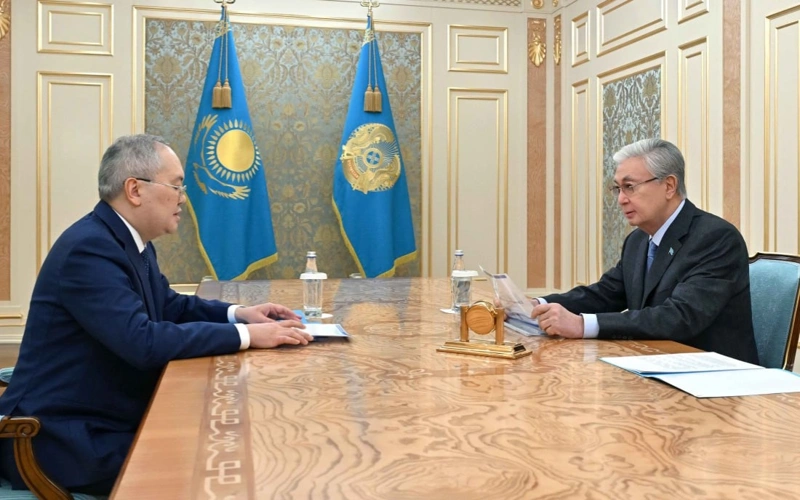 President Tokayev receives Chairman of Financial Monitoring Agency