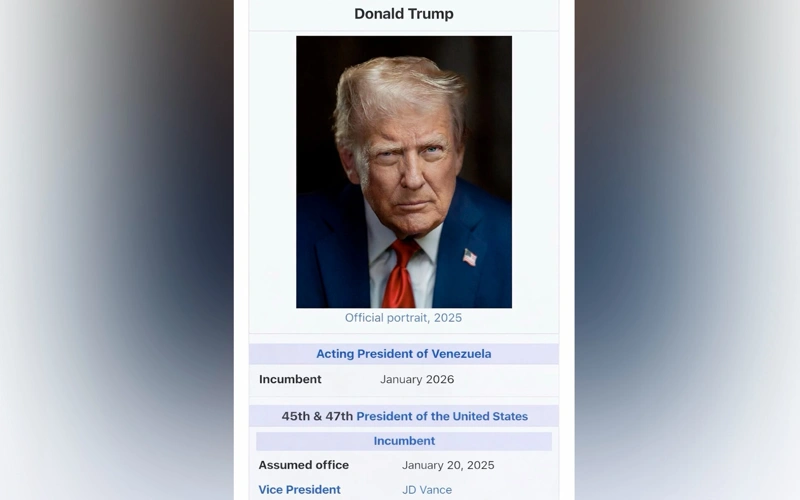Трамп объявил себя и. о. президента Венесуэлы