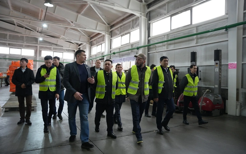 Almaty oblysynda óndiristi damytý jáne ımportty almastyrý máselesi talqylandy