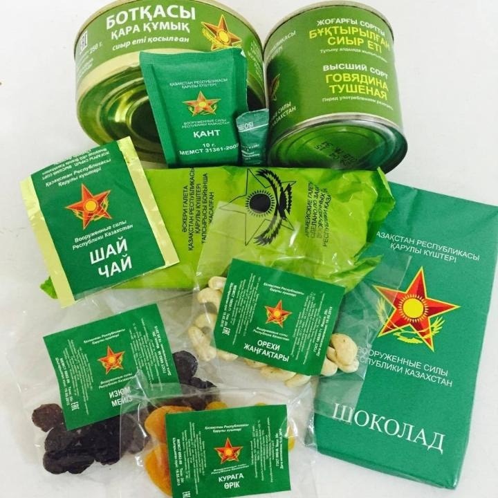 Стоимость пайка для военных увеличили в Казахстане 