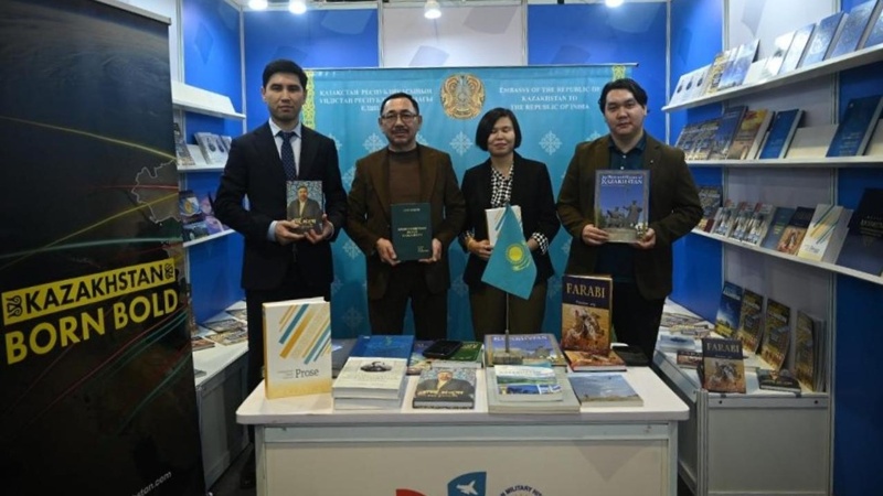 Kazakh literature presented at International Book Fair in New Delhi Kazakh literature presented at International Book Fair in New Delhi