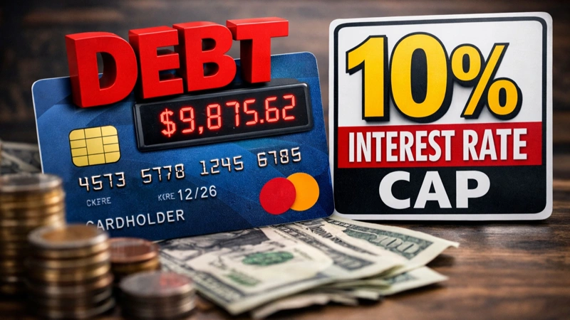 10%, credit card interest, USA