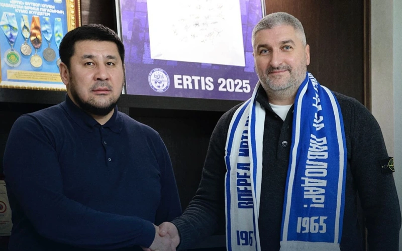 «Ertis» fýtbol klýbynyń tizginin belarýstik maman ustady