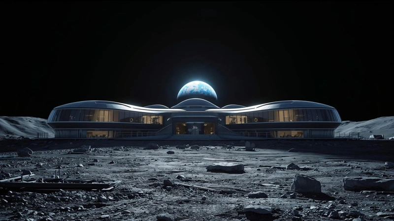 How the first hotel on the Moon could work