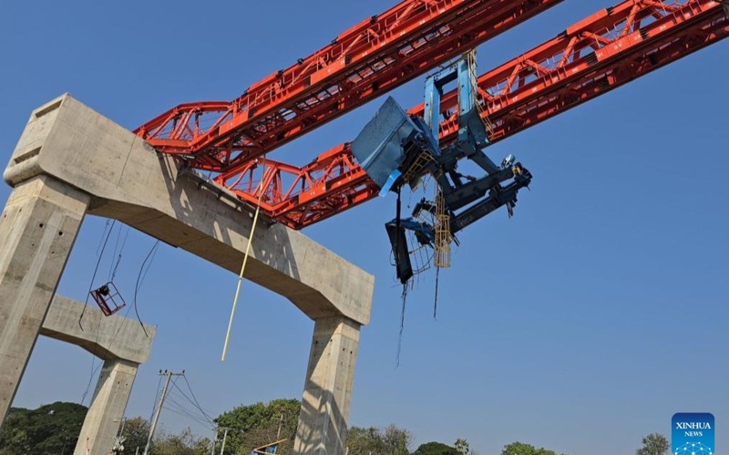 Death toll rises to 30 after crane collapse derails train in Thailand