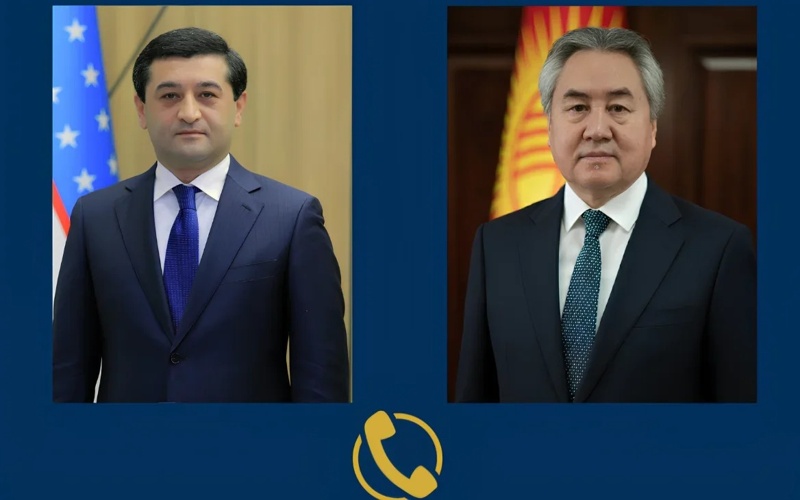 Kyrgyz, Uzbek FMs highlight developing transport corridors in telephone talk 