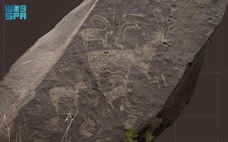 Saudi Arabia’s Heritage Commission announces discovery of 20 unique rock engravings in Soudah Peaks Project