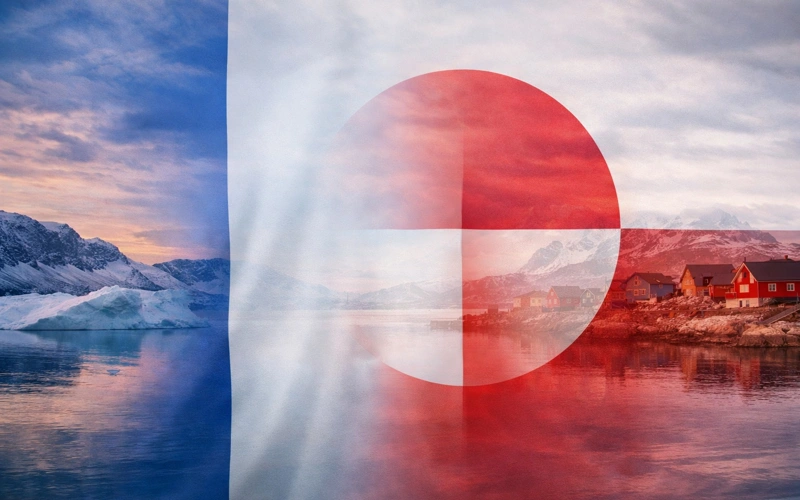 France, Greenland, USA
