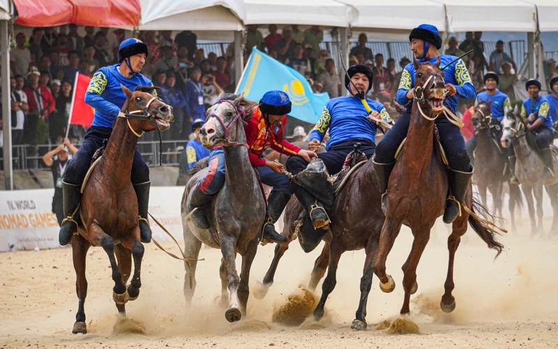 Казахский кокпар, кокпар, көкпар