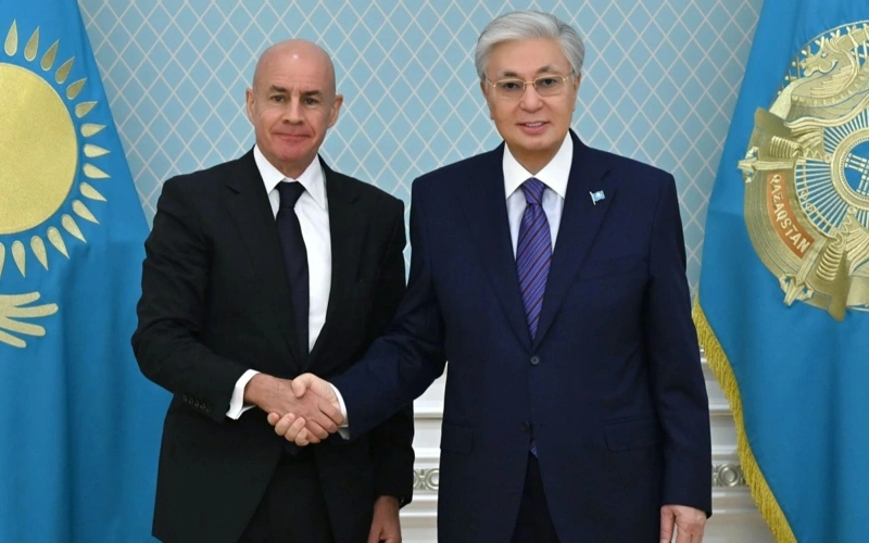 Tokayev meets FIS President Johan Eliasch to boost skiing cooperation