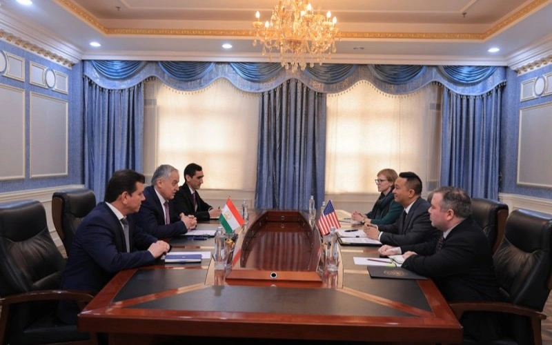  Tajikistan and U.S. discuss bilateral cooperation in Dushanbe
