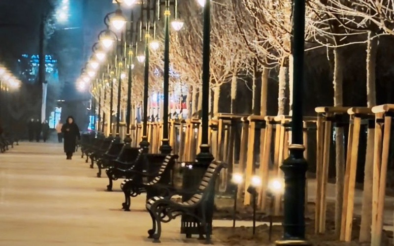 Новый пешеходный бульвар появился на&nbsp;улице Пушкина в&nbsp;Алматы