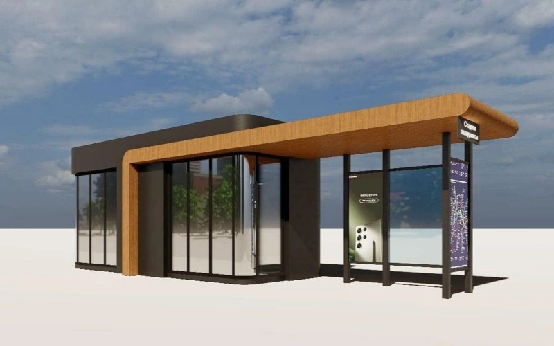 теплая остановка