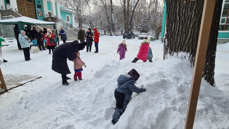 Как проходят крещенские купания в&nbsp;Алматы